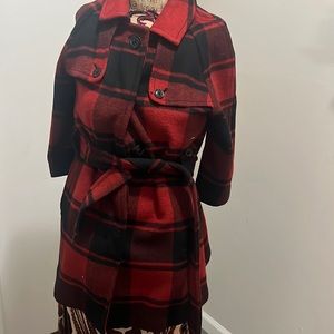 Gap wool plaid jacket